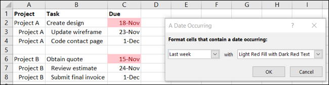 QuickRule-ExcelConditionalFormattingDates