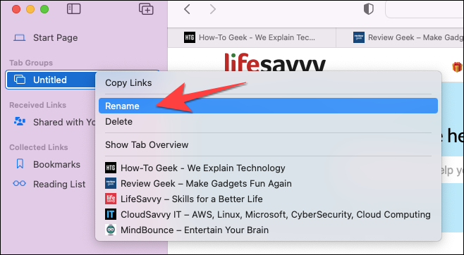 Right-click-on-untitled-group-and-select-rename-in-Safari