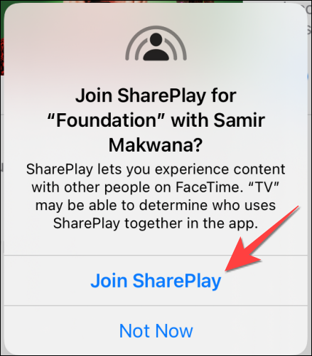 Select-Join-SharePlay-To-Start-watching