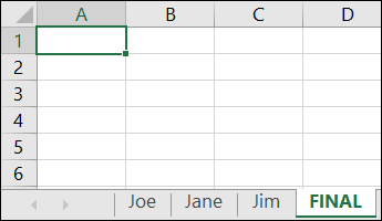 如何在 Microsoft Excel 中合并来自电子表格的数据