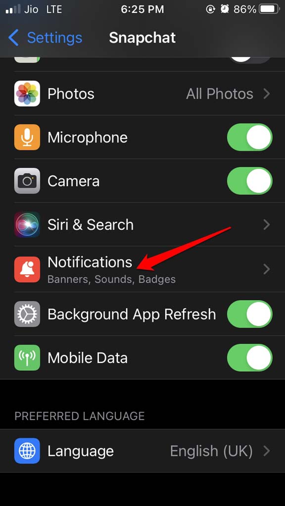 如何修复 Snapchat 通知不适用于 iPhone