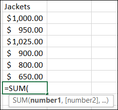 SumArguments-ExcelFunctionsFormulas