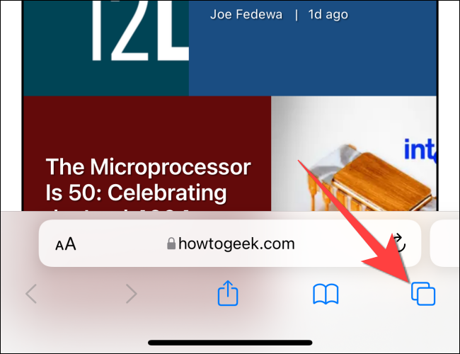 Tap-on-the-Tabs-Button