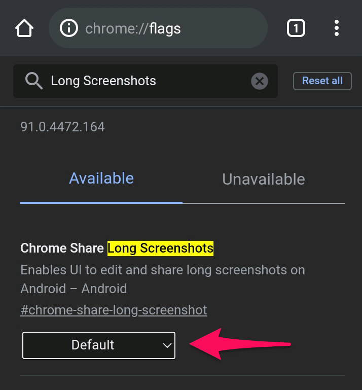 如何在 Android 上的 Chrome 中截取整页屏幕截图