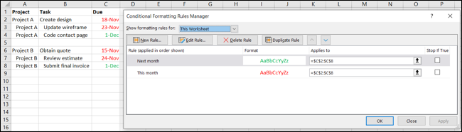 ThisNextMonth-ExcelConditionalFormattingDates