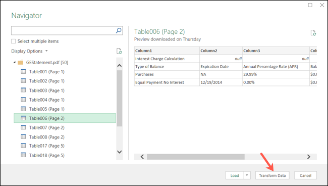 TransformData-ExcelImportPDF