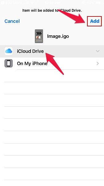 add-image-to-icloudiOS