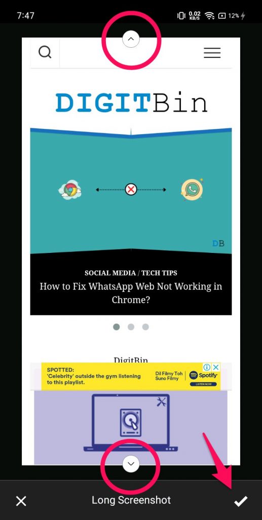 如何在 Android 上的 Chrome 中截取整页屏幕截图 如何在 Android 上的 Chrome 中截取整页屏幕截图