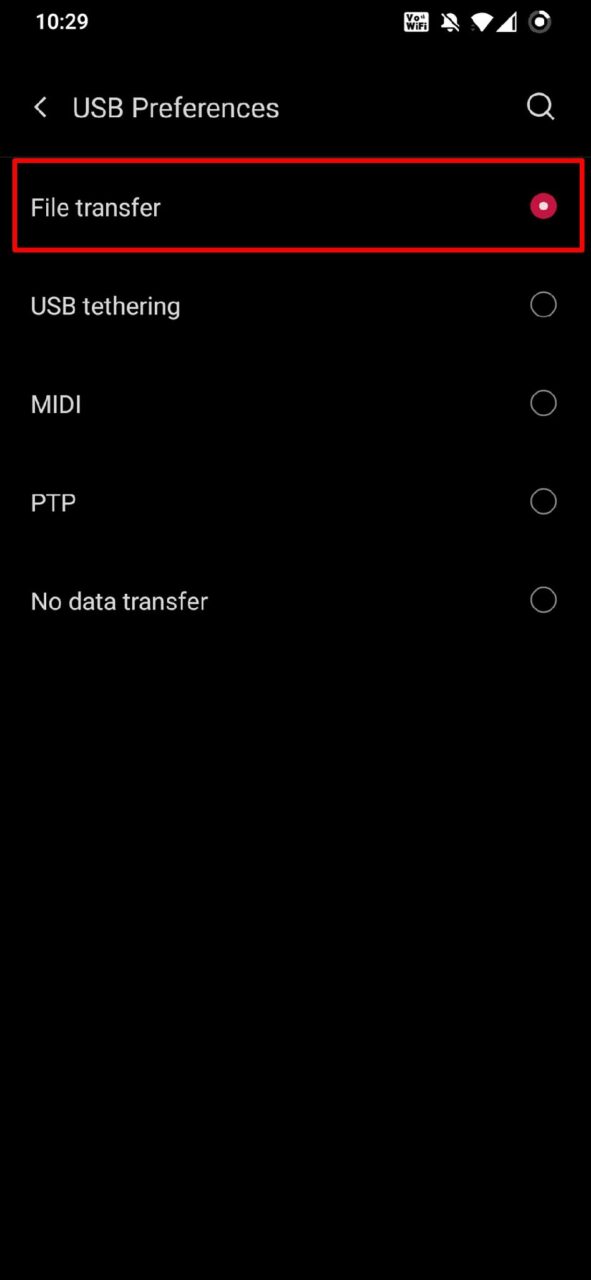 [已修复] USB 电缆文件传输不适用于 Android