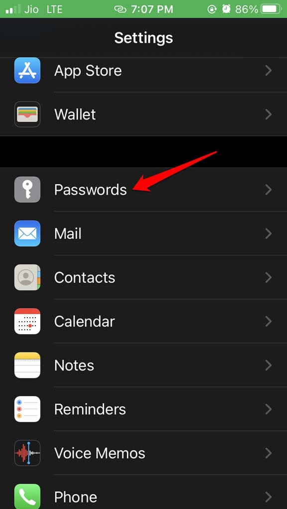 iOS-passwords