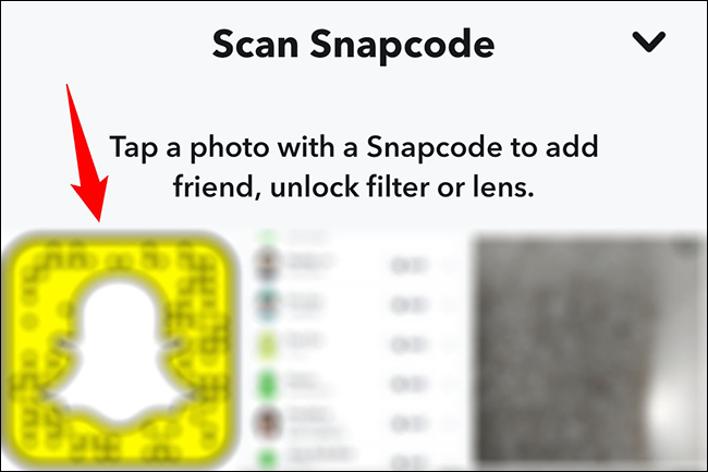 如何在 Snapchat 中扫描 Snapcode