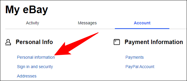 如何更改您的 eBay 用户名