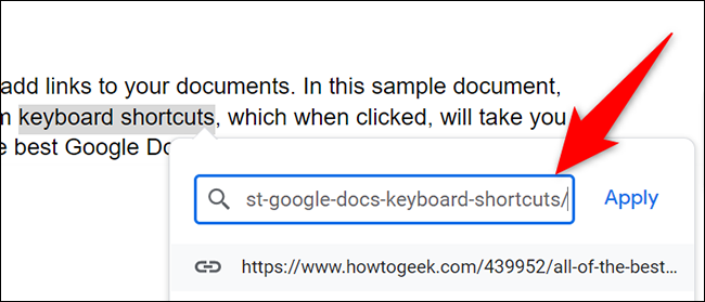 如何在 Google Docs 中添加超链接