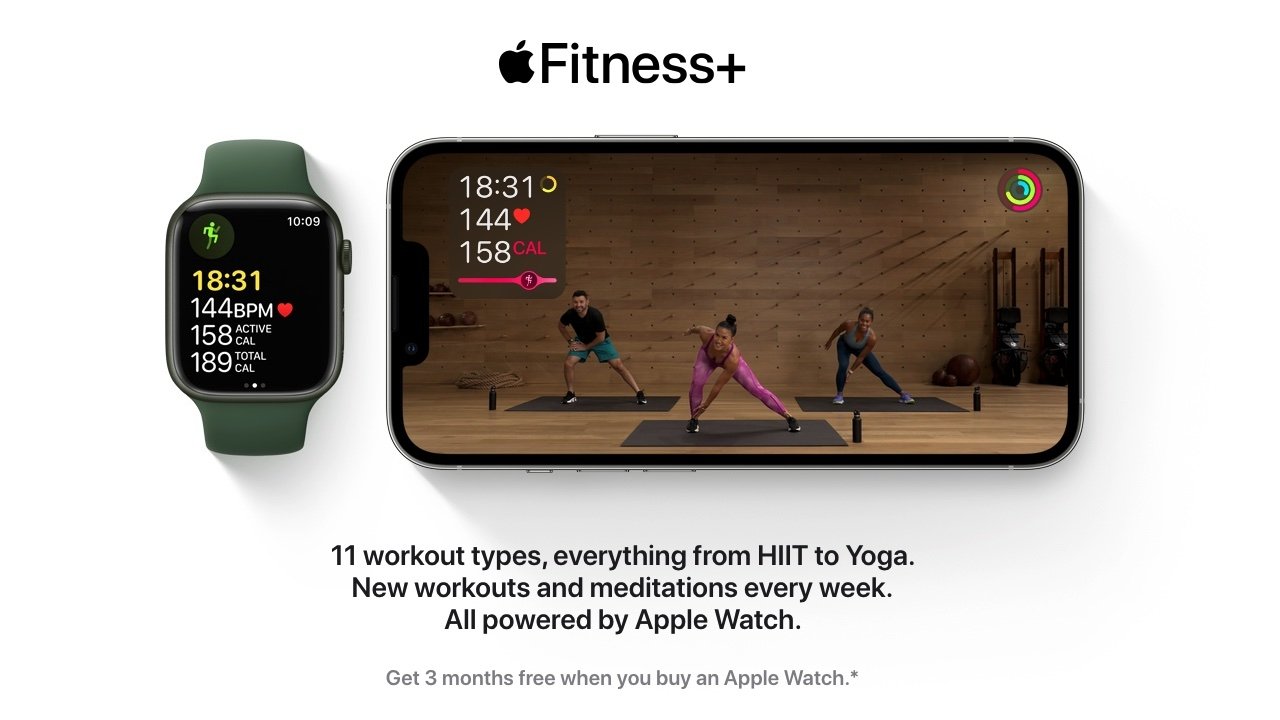Apple 通过新的主页接管来推广 Fitness+ 和 Apple Watch