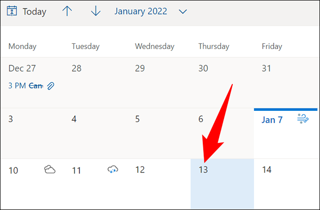 如何从 Microsoft Outlook 发送日历邀请