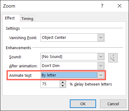 AnimateTextByLetter-PowerPointAnimateWordsLetters