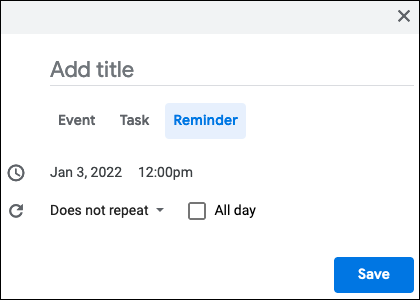 CreateReminderWeb-GoogleCalendarTasksReminders