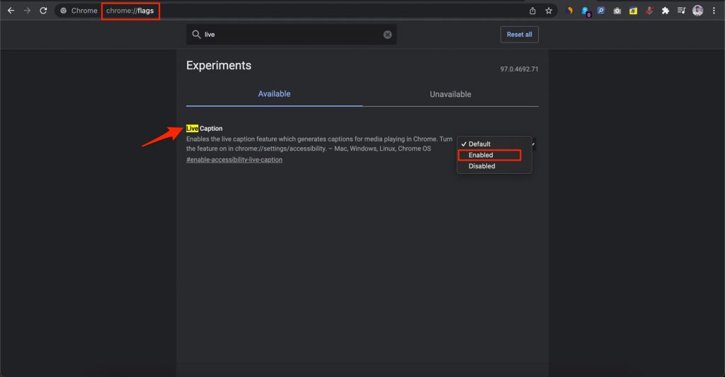 如何修复无法在 Chrome 浏览器上运行的实时字幕? 如何修复无法在 Chrome 浏览器上运行的实时字幕?