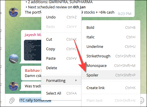 Telegram-Spoiler-formatting-option-for-message-on-desktop-windows