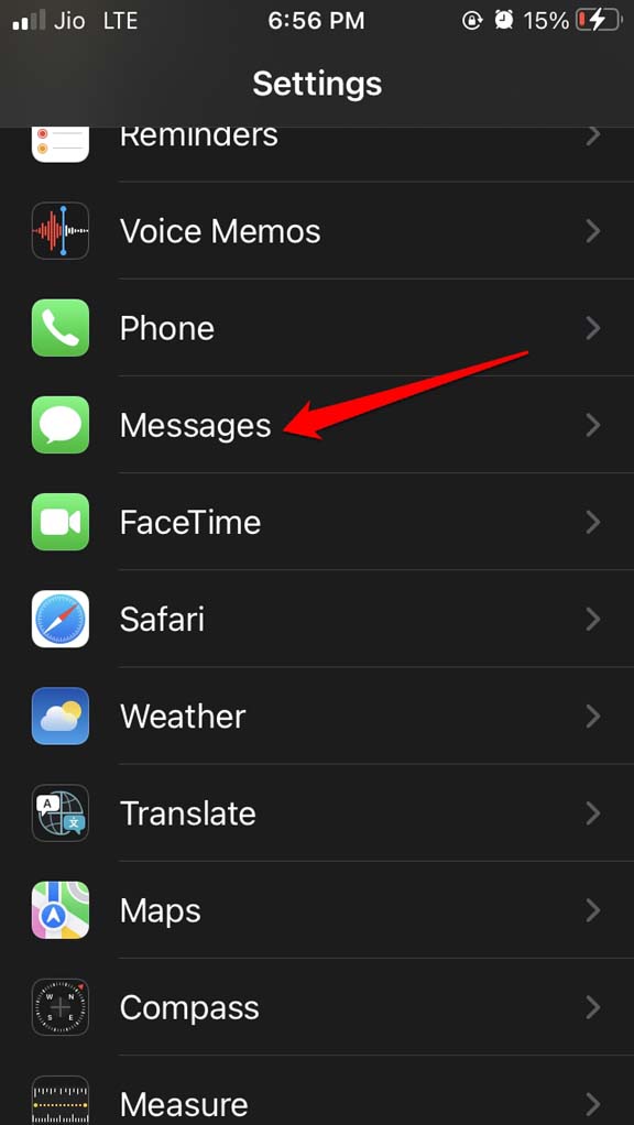 iOS-Messages-settings