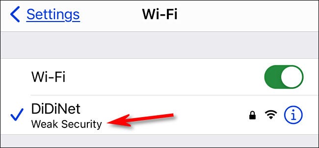 修复：为什么我的 Wi-Fi 在 iPhone 上显示“弱安全性”？