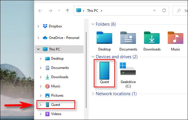 如何将屏幕截图从 Oculus Quest 2 复制到 PC 或 Mac 如何将屏幕截图从 Oculus Quest 2 复制到 PC 或 Mac