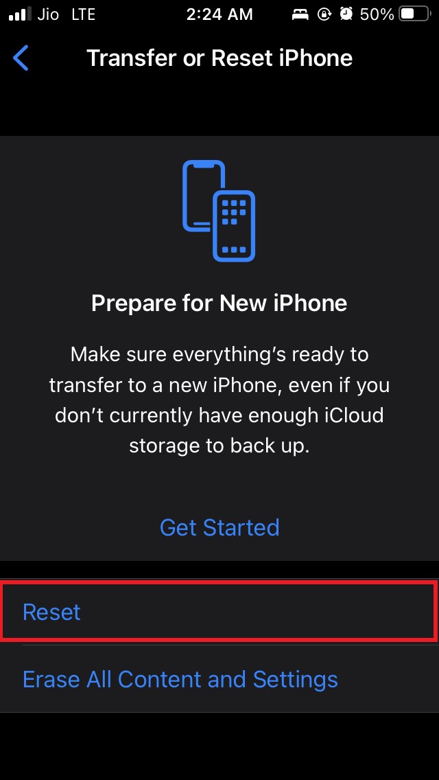 tap-on-Reset