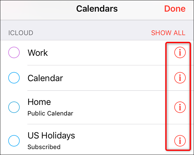 如何在 iPhone 上删除日历