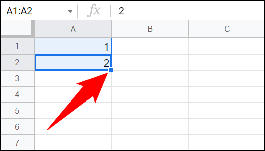 如何在 Google 表格中自动填充顺序数据 如何在 Google 表格中自动填充顺序数据