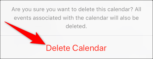如何在 iPhone 上删除日历 如何在 iPhone 上删除日历