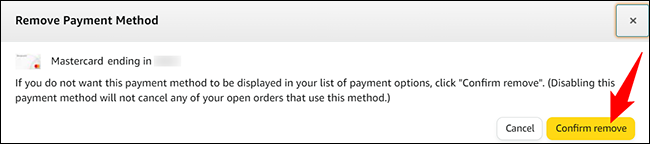 如何从您的亚马逊账户中删除信用卡