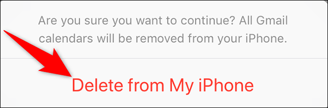 如何在 iPhone 上删除日历 如何在 iPhone 上删除日历