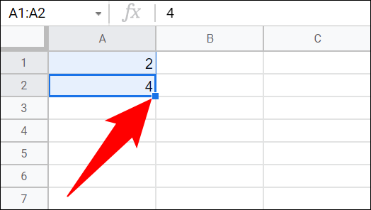 如何在 Google 表格中自动填充顺序数据 如何在 Google 表格中自动填充顺序数据