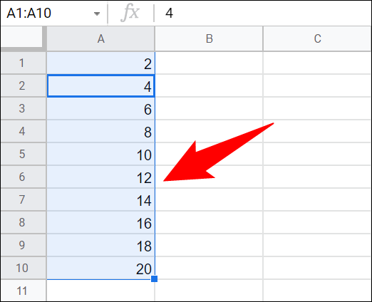 如何在 Google 表格中自动填充顺序数据 如何在 Google 表格中自动填充顺序数据