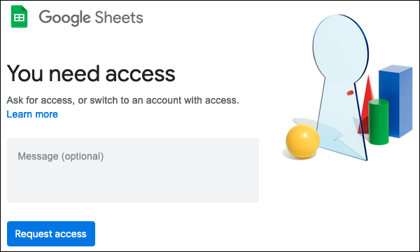 AccessDenied-GoogleSheetsHyperlinkCells