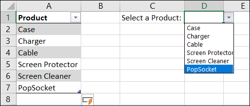 AddedTableItem-ExcelEditDropDownList