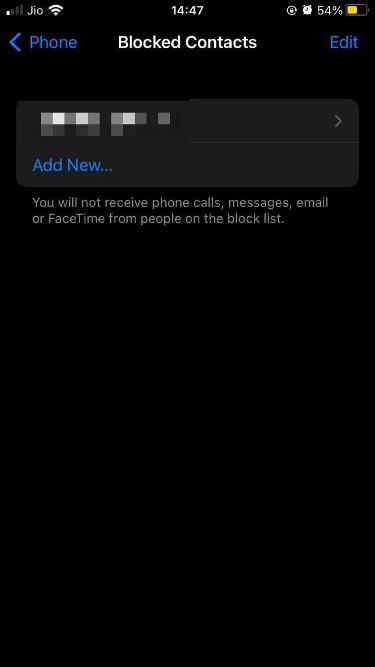Blocked-list-phone