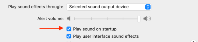 如何在 Mac 上启用或禁用启动声音