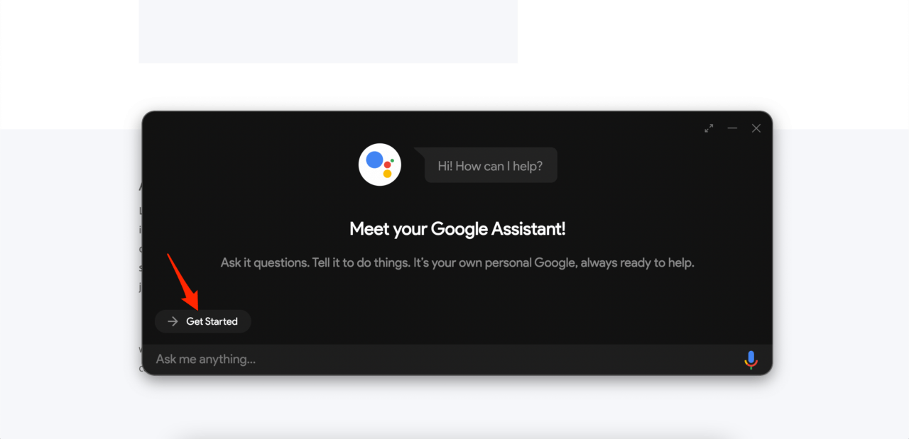 如何在 MacBook 上设置 Google Assistant？