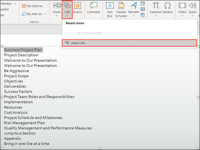 如何在 Microsoft PowerPoint 中创建目录 如何在 Microsoft PowerPoint 中创建目录