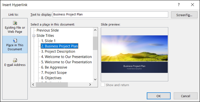 如何在 Microsoft PowerPoint 中创建目录 如何在 Microsoft PowerPoint 中创建目录