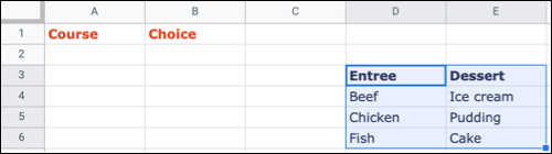 Lists-GoogleSheetsDependent