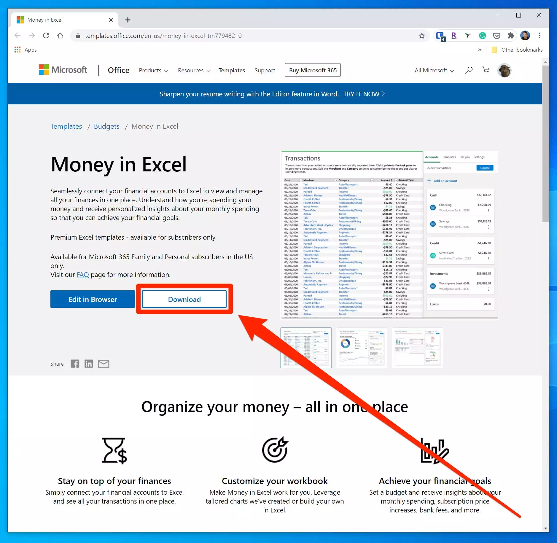 如何在 Excel 中使用 Money，这是对 Microsoft 365 用户免费的高级个人理财工具