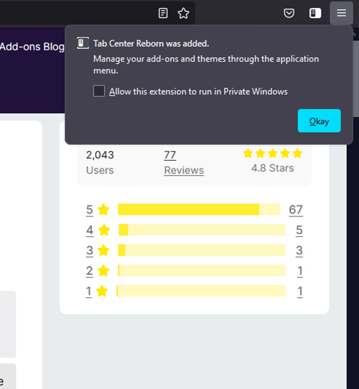 Tab-Center-Reborn-was-added-to-Firefox