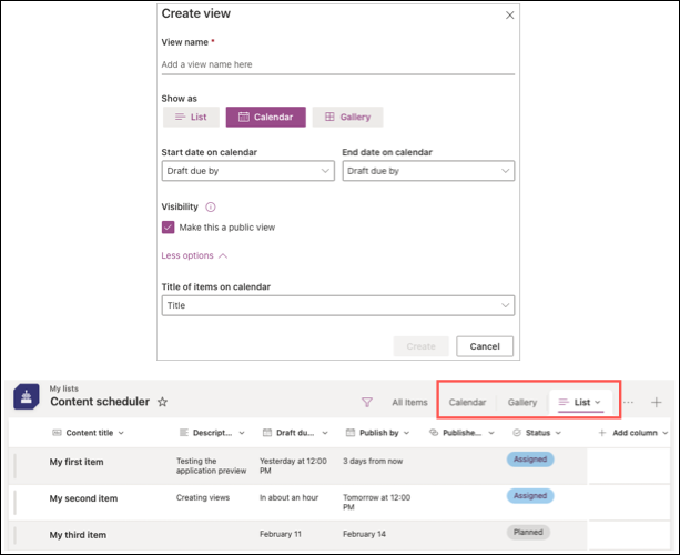 Views-MicrosoftListsWhatIs