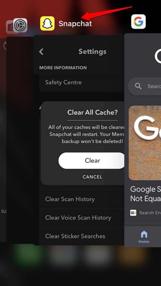 force-quit-Snapchat