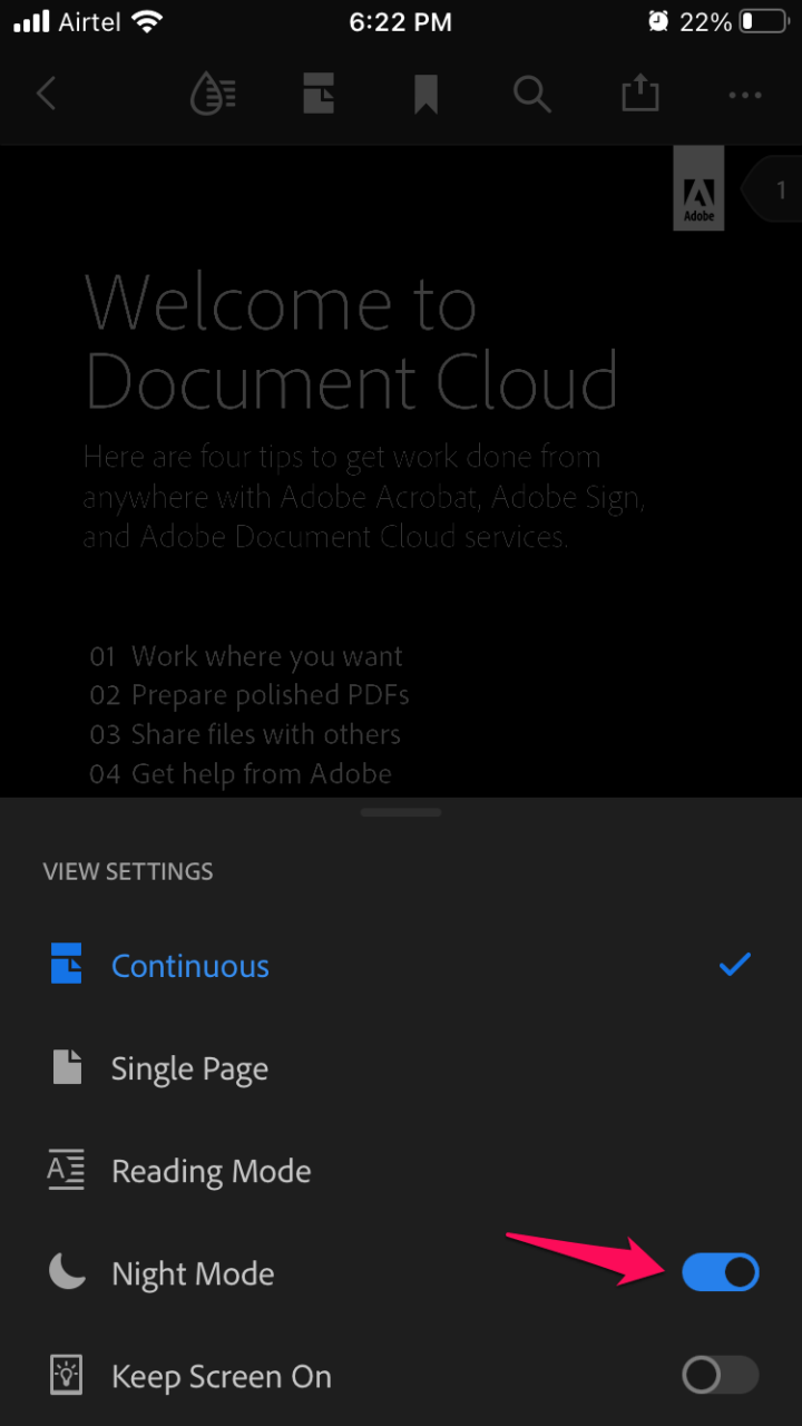 在 Adobe Acrobat 中启用深色模式:Windows、iOS 和 Android 在 Adobe Acrobat 中启用深色模式:Windows、iOS 和 Android