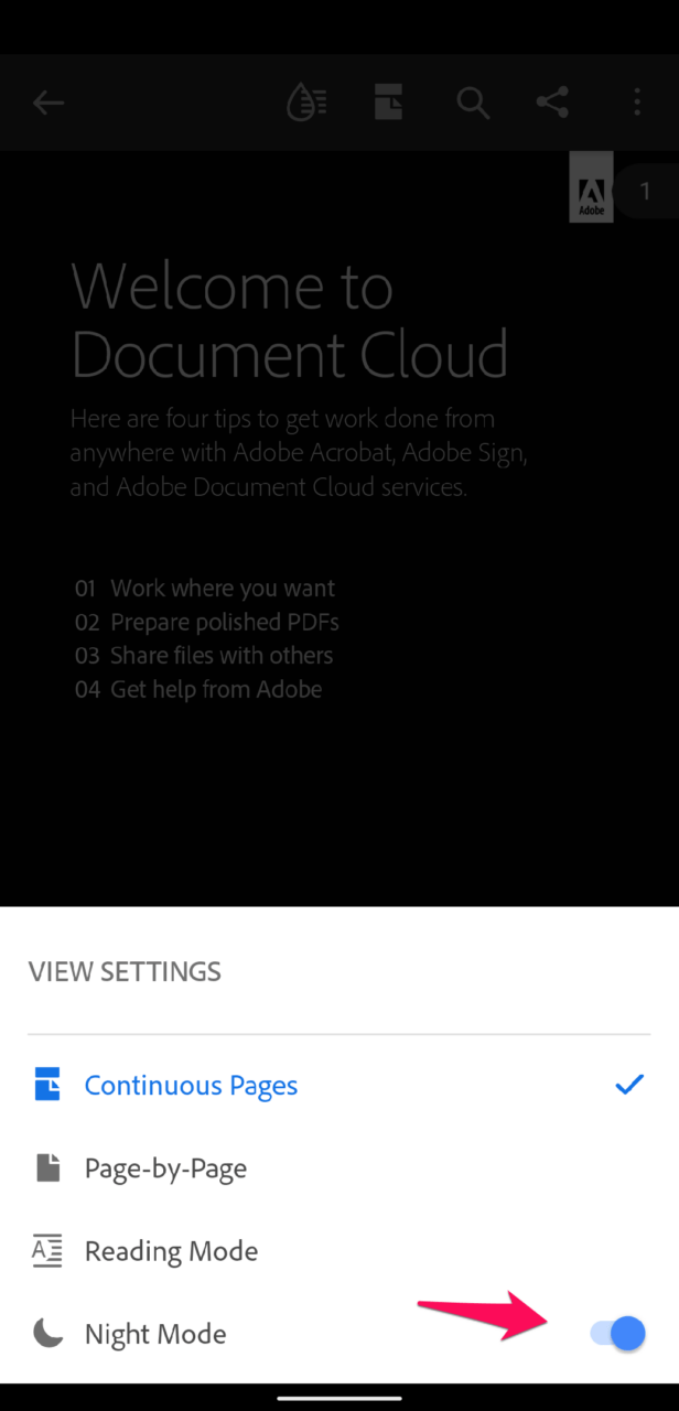 在 Adobe Acrobat 中启用深色模式:Windows、iOS 和 Android 在 Adobe Acrobat 中启用深色模式:Windows、iOS 和 Android