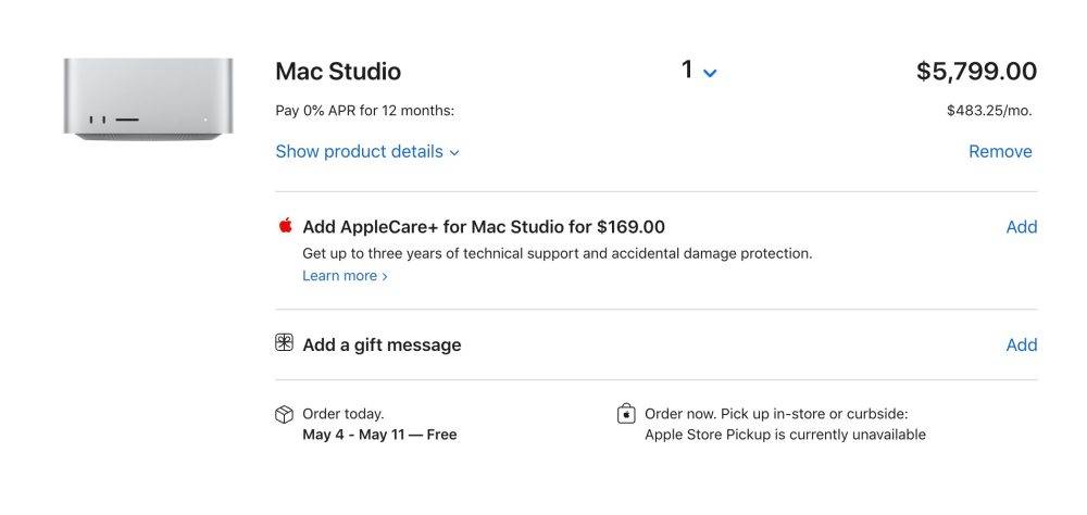 Mac Studio 和 Studio Display 发布后预计发货时间会推迟到 5 月 Mac Studio 和 Studio Display 发布后预计发货时间会推迟到 5 月