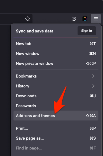 Add-ons_and_Themes_option_in_Firefox_Computer_browser